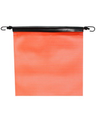 18&quot; Orange Mesh Flag with Bungee | Part Number: FB400C