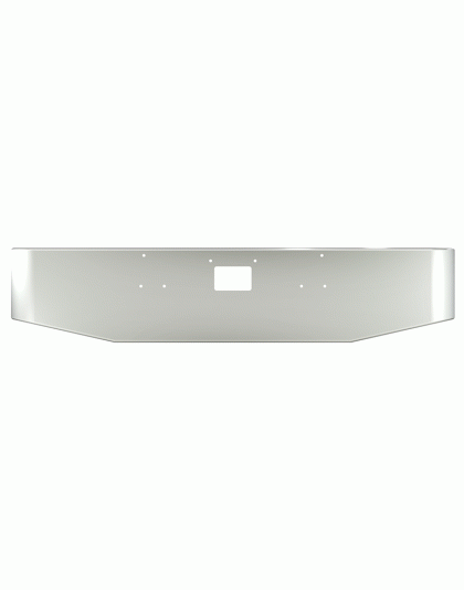 Peterbilt 379 20&quot; Tapered Rolled End Bumper | Part Number: HC-0010-31