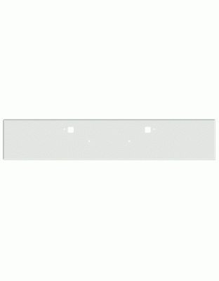 Peterbilt 365, 388, 389 18&quot; Boxed End Bumper | Part Number: HV-0010-11