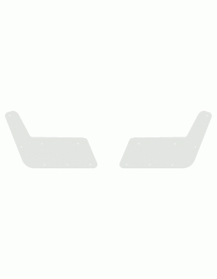 Stainless Steel Top Plates for HX Bumper 2007  367 | Part Number: HX-VP-SS