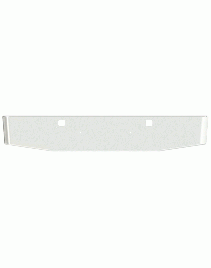 Kenworth W900B, W900L 16&quot; Taper Rolled End Bumper |  Part Number: FE-0210-02