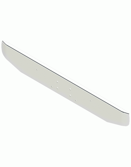 Peterbilt 365, 388, 389 12&quot; Tapered End Bumper | Part Number: HV-0090-01