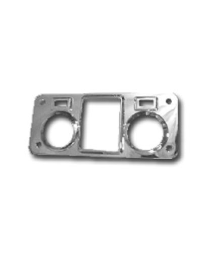 Kenworth Light Bezel For Sleeper | Part Number: 0619-KLB