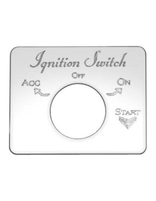 Kenworth Engraved Ignition Switch Plate | Part Number: WP-KS112