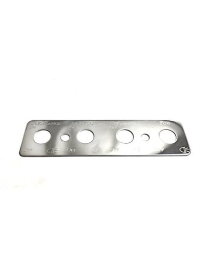 Kenworth Engraved Control Panel Clearance Switch Plate | Part Number: WP-KS124