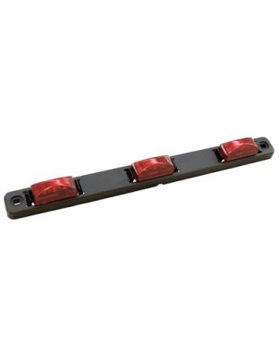 18&quot; 3 Red LED Marker Light Bar | Part Number: 1A-S-126R