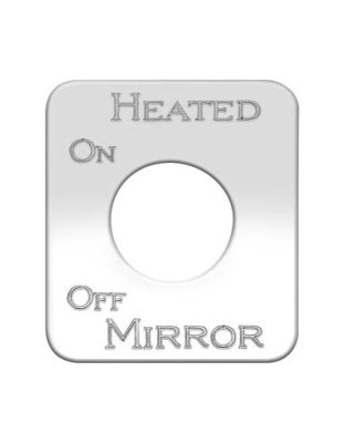 Kenworth Switch Plate Heated Mirror Heat | Part Number: WP-KS43