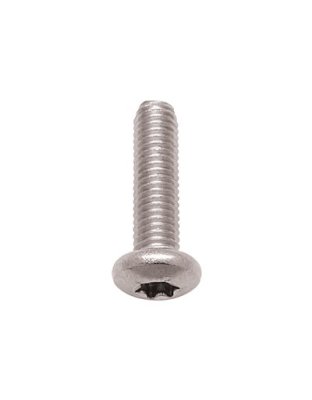 Chrome Button Head Dash Screw 2/Pk | Part Number: WP-KN12