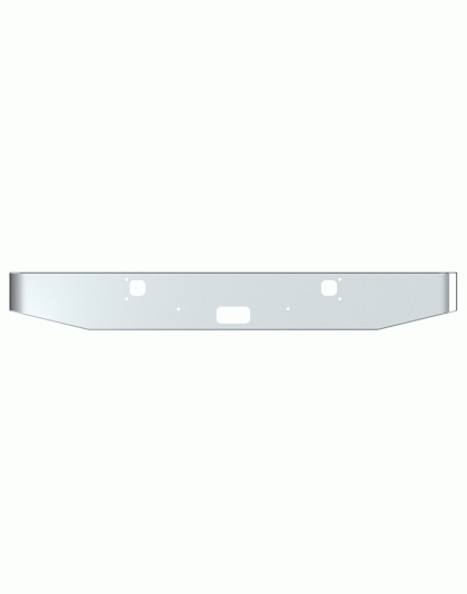 Kenworth 900 12&quot; Taper Bumper |  Part Number: FE-0210-01NC