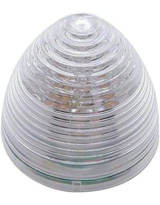 2&quot; Round Amber/Clear Lens LED Beehive | Part Number: 38366