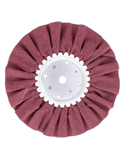 Red 8&quot; Buff Wheel | Part Number: 90023