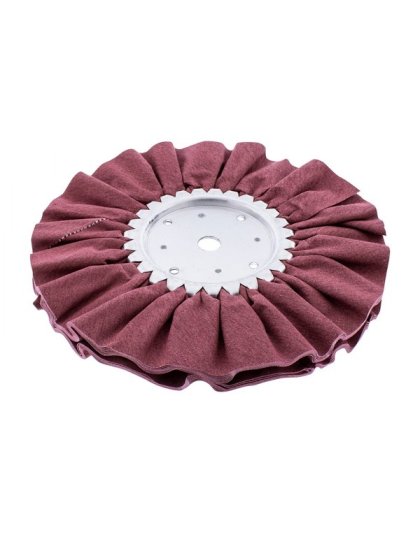 Red 8&quot; Buff Wheel | Part Number: 90023