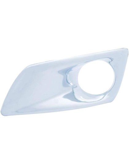 Chrome Plastic Fog Light Cover With Light Opening For 2007-2017 Kenworth T660 - Driver| Part Number: 41527