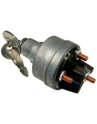 Ignition Switch Acc-Off-Ign-Start 4 Terminals 3/4&quot; Mount Hole 2 Keys 30A  1 pc  | Part Number: 5503C