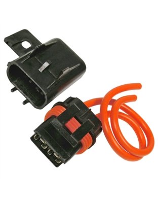 Sealed ATC/ATO Auto Fuse Holder 12ga Orange Wire Use With 3 - 30 AMP Fuse | Part Number: 0950C