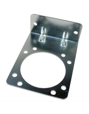 Metal Bracket for 7-Pole RV Blade Trailer Connector Plated | Part Number: 0701C