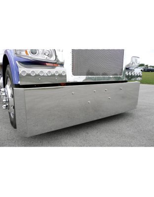 22&quot; Bumper W/Tow Hole and Miter Ends for Peterbilt 388, 389 and 567| Part Number: C953170-22MT