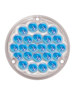 4&quot; Pearl LED Load Light Blue Light Clear Lens | Part Number : 76157