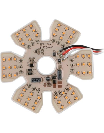 Amber 54 LED Hex A/C Light Dual | Part Number : 81775