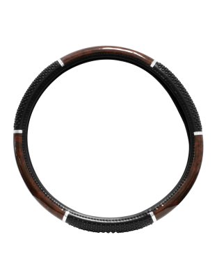 18&quot; Woodgrain Comfort Grip Steering Wheel Cover | Part Number : 54041