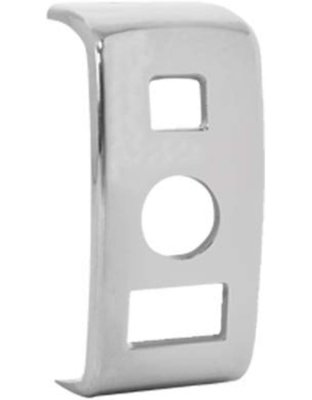 Plastic Chrome Rocker Switch Cover with 3-Openings for Kenworth| Part Number: 66999