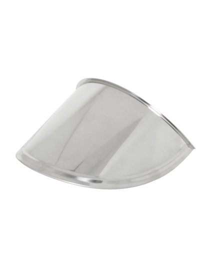 7&quot; Stainless Steel Extended Headlight Visor | Part Number: 92475