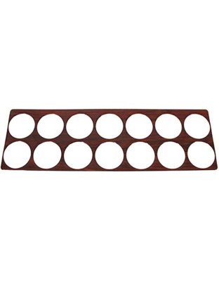 Wood Color Center Gauge Trim for Kenworth | Part Number: 68965