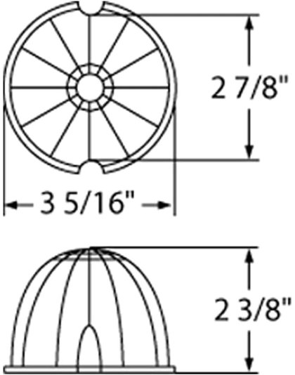 38152 Diagram for Amber Watermelon Light