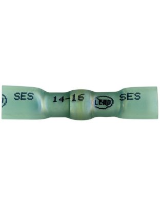 Butt Connector Blue 16-14 Pkg Of 25 | Part Number: 1-1862