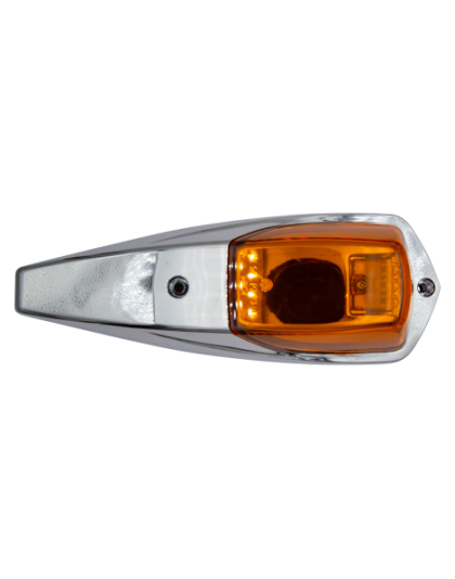 Kenworth Cab Marker Light with Chrome Body | Part Number: HD10403Y