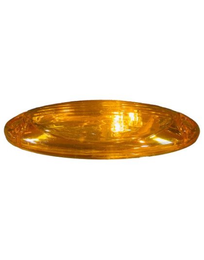 2015  Cascadia Cab Marker Amber LED with Clear Lens | Part Number: HD63203YCSD