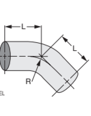 Short Radius 45 Degree Elbow | Part Number: 13P-400