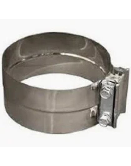 5&quot; Stainless Steel Lap Joint Step Clamp | Part Number: WFC-5