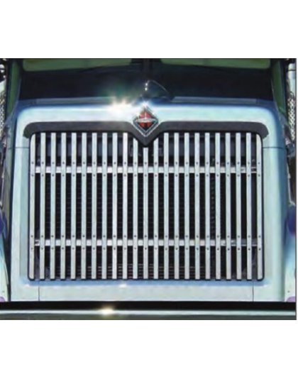 International 9900 Grill with Vertical Bars | Part Number: 55300