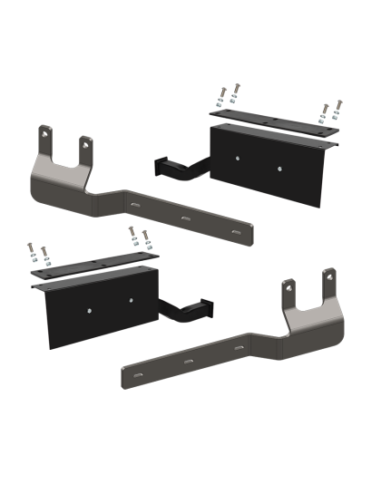 Down Low Half Tandem Mounting Kit for Peterbilt and Kenworth Suspensions | Part Number: 4DL-KIT