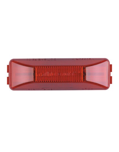 4&quot; Red Rectangular 2 Pin Clearance Marker | Part Number: M20350R