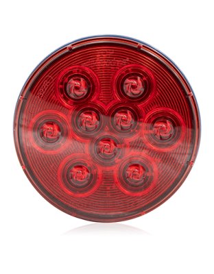 4&quot; Round Red STT Lightning Series | Part Number: M42322R