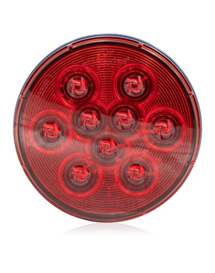 4&quot; Round Red STT Lightning Series | Part Number: M42322R