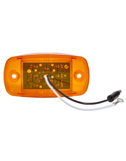 Rectangular Clearance Marker P2/P3/PC2 Amber | Part Number: M23015Y