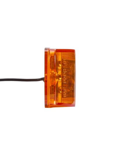 Rectangular Clearance Marker P2/P3/PC2 Amber | Part Number: M23015Y