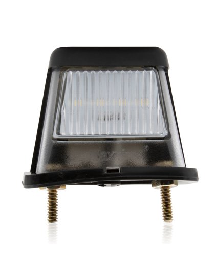 LED License Light 2.7&quot; X 1.6&quot; Black Housing 2-Stud | Part Number: M25100L