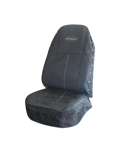 High Back Black Coveralls Seat Cover | Part Number: 181704XN1161