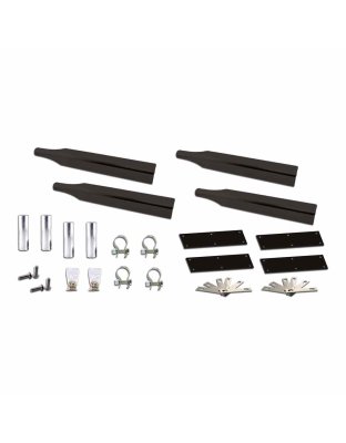 Painted Single Axle Fender Mounting Kit – Triangle Mounts| Part Number: TFEN-SKITP