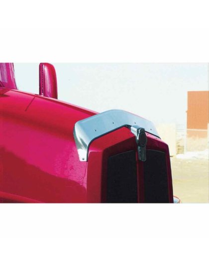 Kenworth T600 Stainless Steel Bug Deflector | Part Number: THOD-KWT600