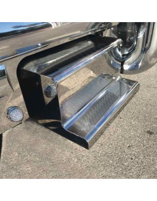 Peterbilt Battery / Tool Box Step Stainless Steel Covers | Part Number: TP-1662