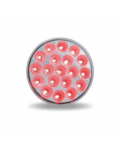 4&quot; Dual Amber Strobe/Red Stop, Turn &amp; Tail LED (19 Diodes) | Part Number: TLED-4X40AS