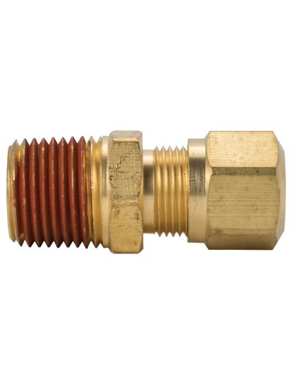 Male Connector 3/4&quot; Tube-3/4&quot; Thread DOT Air Brake Fittings | Part Number: 1368-12E