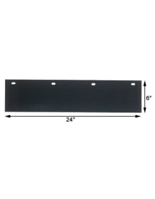 Top Flap For Fender Black Poly | Part Number: 1900-BP