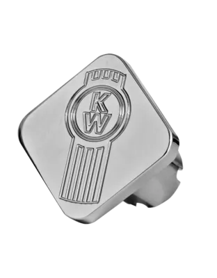 Kenworth Logo Square Knob | Part Number: CK-KW1-S