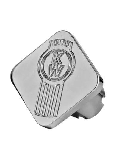 Kenworth Logo Square Knob | Part Number: CK-KW1-S